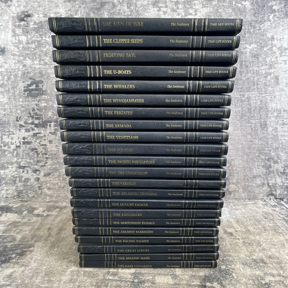 The Seafarers Time-Life Books Complete 22 Volume Set Hardcover Maritime History